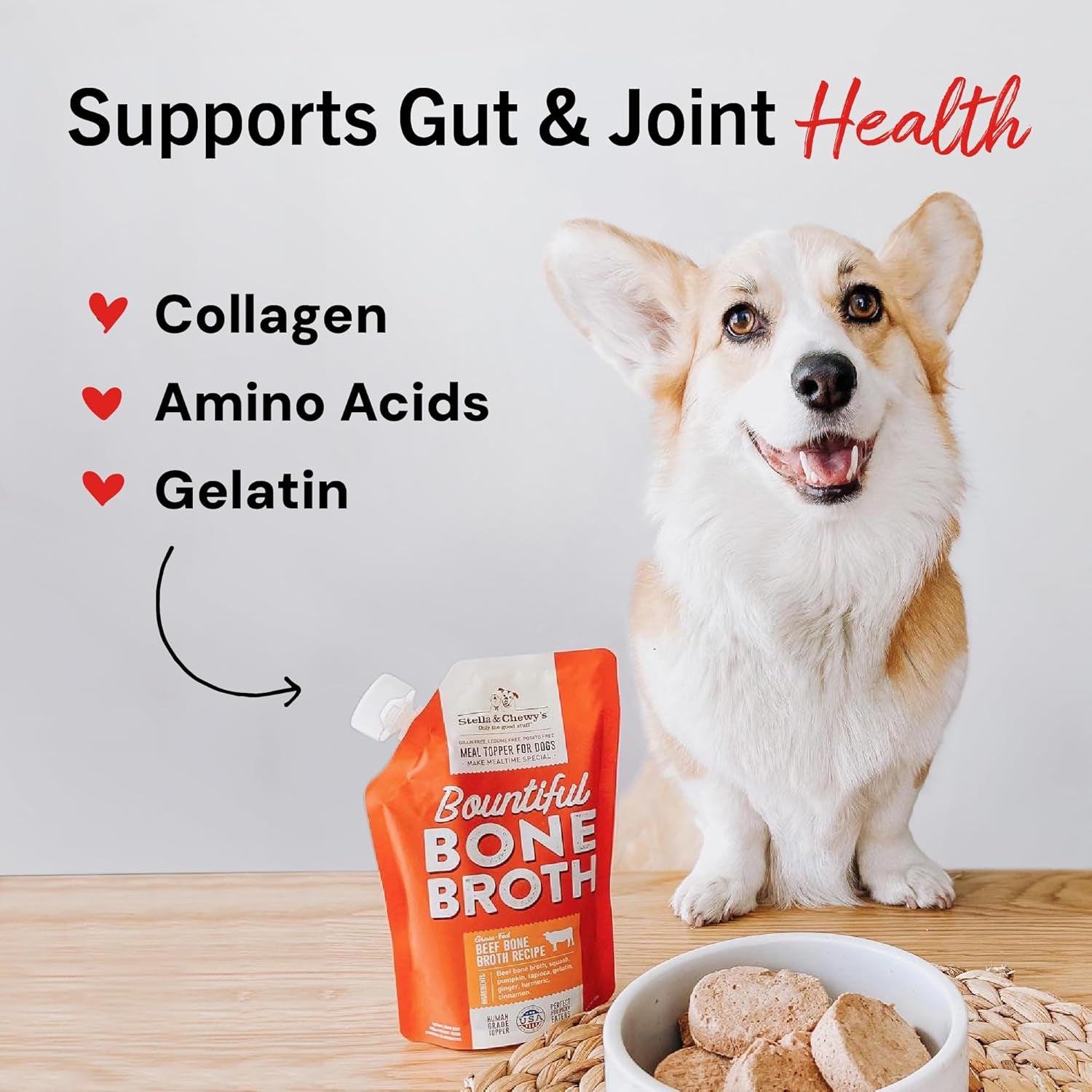 stella-chewys-human-grade-grass-fed-beef-bone-broth-for-dogs-joint-gut-health-liquid-food-topper-with-collagen-turmeric-16-fl-oz-resealable-pouch