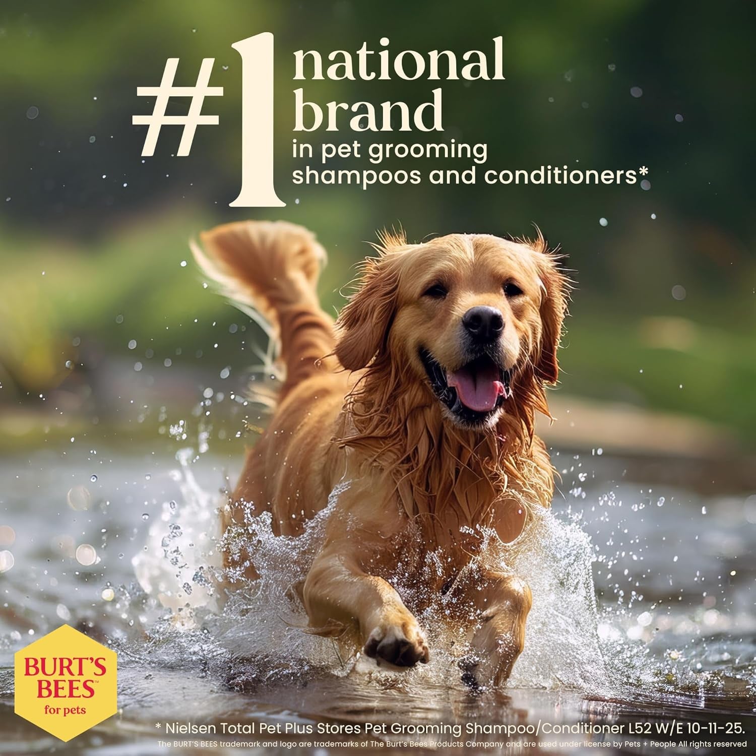 burts-bees-for-pets-honey-multipurpose-dog-grooming-wipes-gentle-hypoallergenic-spot-cleaning-sheets-ph-balanced-natural-origin-formula-for-paws-face-and-butt-50-count-2-pack-natural-grooming