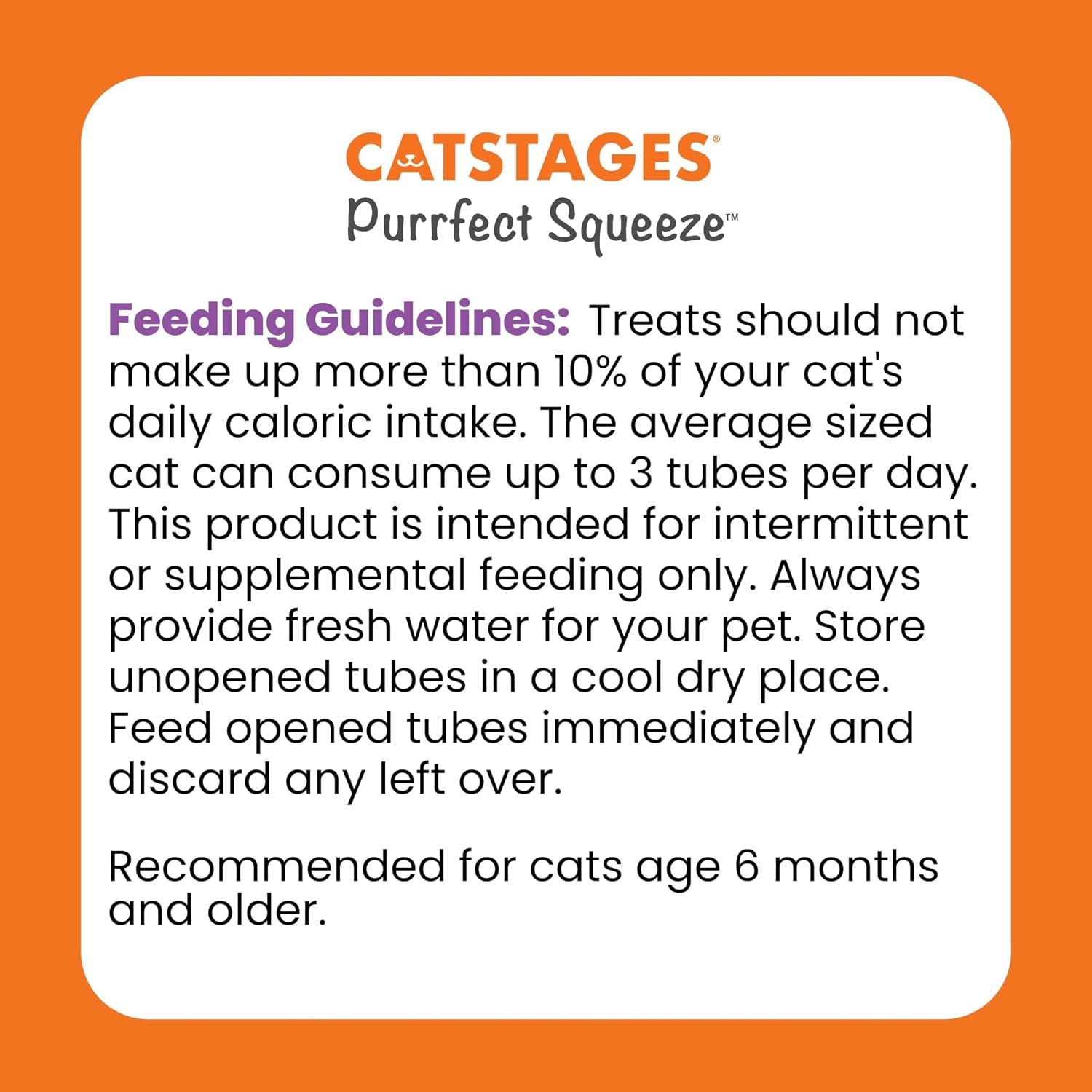 catstages-purrfect-squeeze-lickable-wet-cat-treats-creamy-puree-treat-topper-made-with-real-chicken-clean-ingredients-no-artificial-preservatives-0-5-oz-tubes-50-count-4-flavor-variety-pack