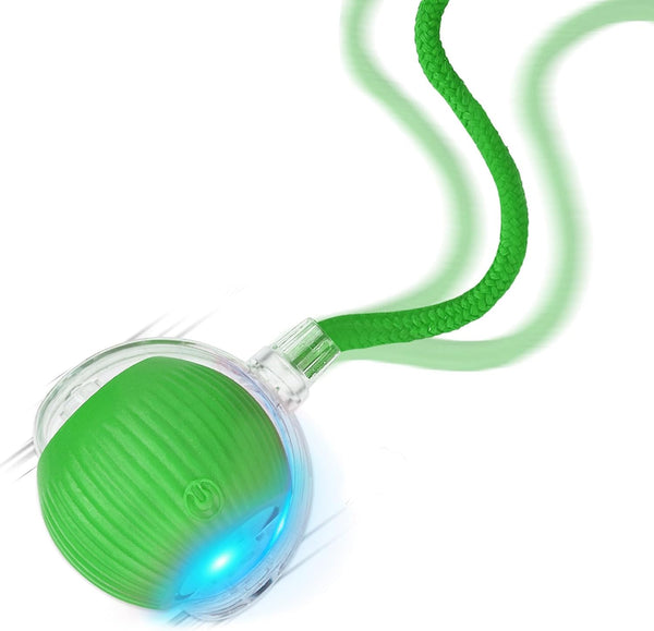 Goosheep 2PK Automatic Rolling Interactive Cat Toys Ball for Indoor Cat Dog | Red&Grey, 3 Modes, LED Light, 360° Smart Automatic Rolling, Suitable for Multi-Cat Families, for Indoor Cats and Small Dogs9
