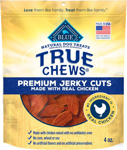 Blue Buffalo True Chews Premium Jerky Cuts Dog Treats with Natural Ingredients Chicken1