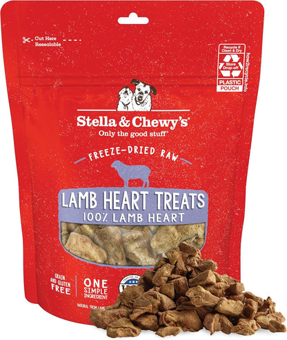 Stella & Chewy'S Freeze-Dried Raw Chicken Heart Dog Treats - Single Ingredient, No Additives - Premium Training Treats - Perfect for Picky Eaters - 11Oz Bag15
