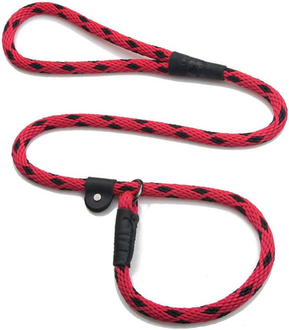 Mendota Pet Slip Leash - Dog Lead and Collar Combo - Made in the USA - Mocha, 3/8 in X 6 Ft - for Small/Medium Breeds24