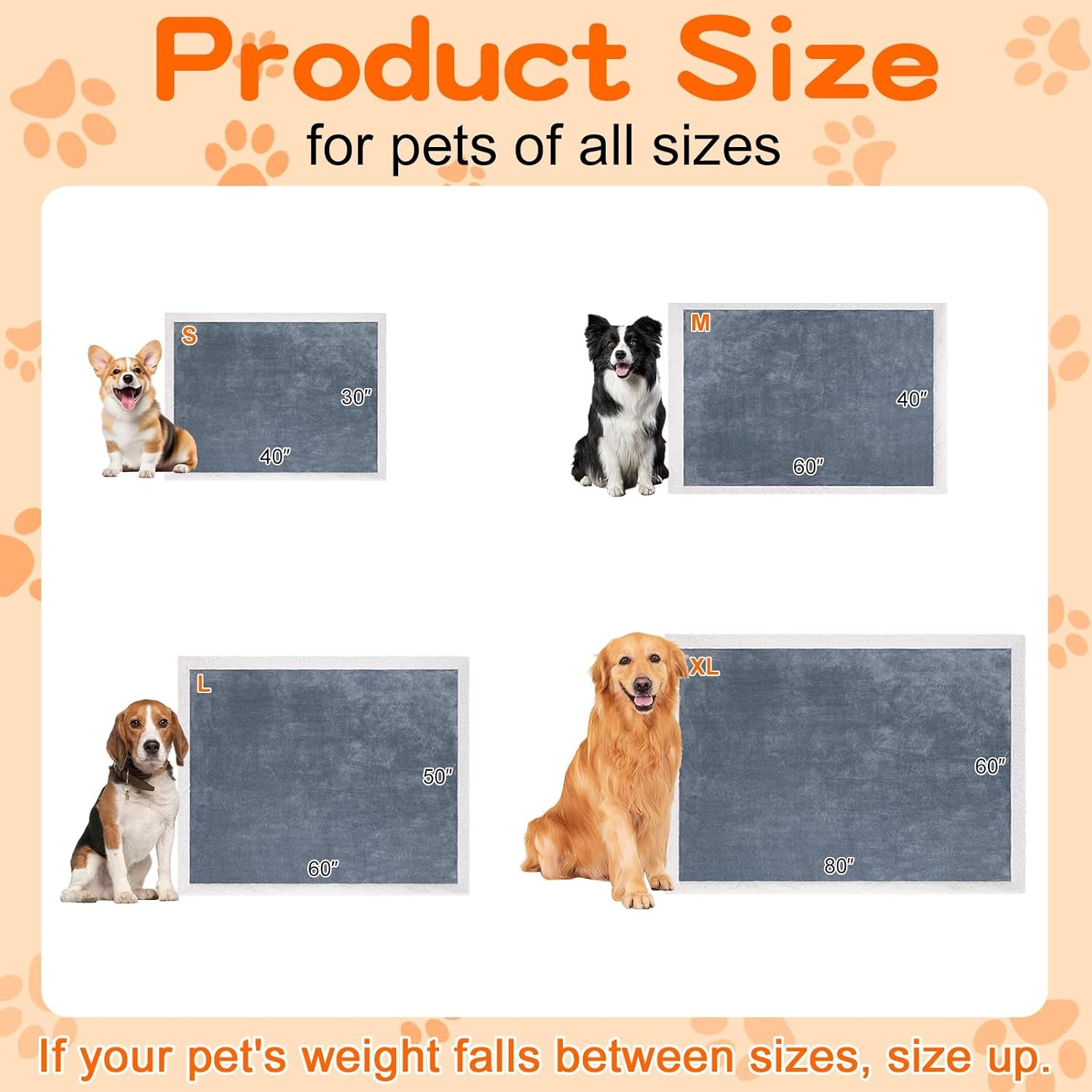 smiry-waterproof-blanket-throw-reversible-dog-blanket-for-sofa-couch-bed-soft-leakproof-sherpa-fleece-washable-furniture-couch-protector-for-large-dogs-cats-40x60-grey-white