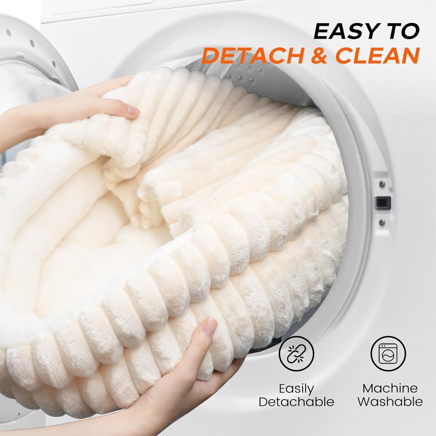 cheerpals-cat-cave-bed-for-indoor-cats-washable-covered-cat-bed-hooded-kitty-bed-soft-fluffy-pet-bed-for-puppy-and-small-dogwhite
