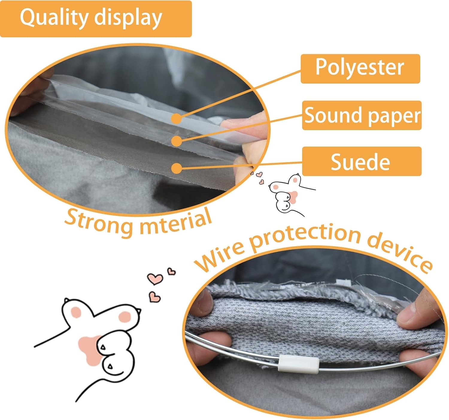 cat-tunnel-for-indoor-cats-51-12-inch-foldable-big-cat-tunnel-grey-suede-pet-tunnels-with-two-peepholes-and-a-bubble-ball