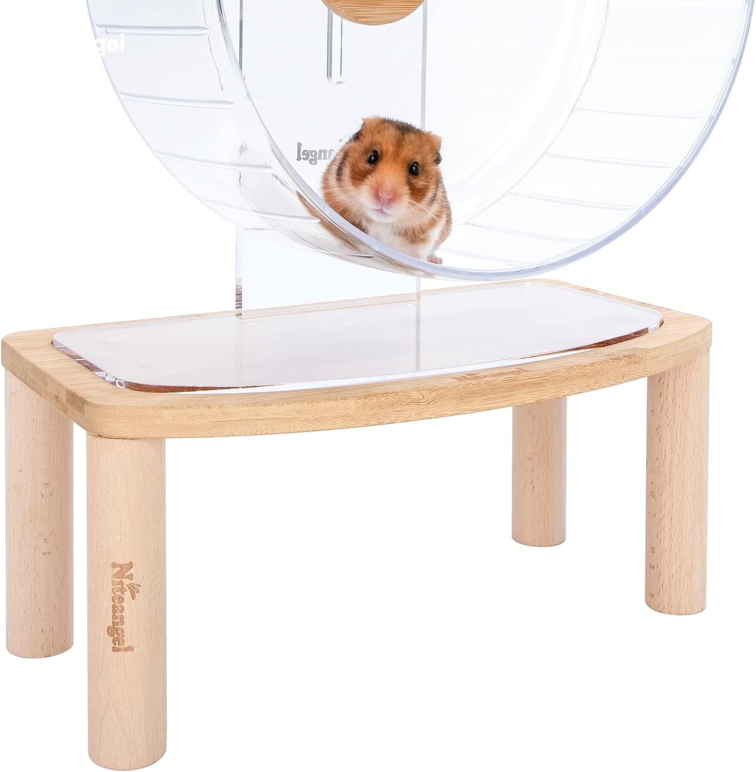 niteangel-anti-slide-hamster-wheel-platform-medium-size-elevates-height