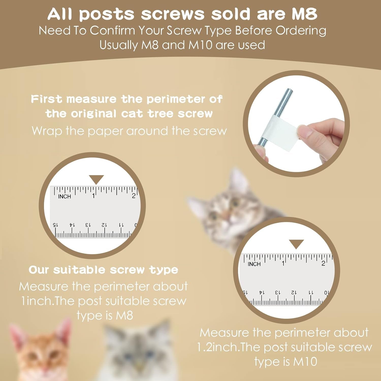 6-pack-cat-scratching-post-replacement-white-hemp-rope-refill-scratching-post-cat-tree-diy-spare-cat-scratcher-large-cat-tower-refurbishment-for-indoor-cats-with-m8-screws-3-5-x-15-8-inches