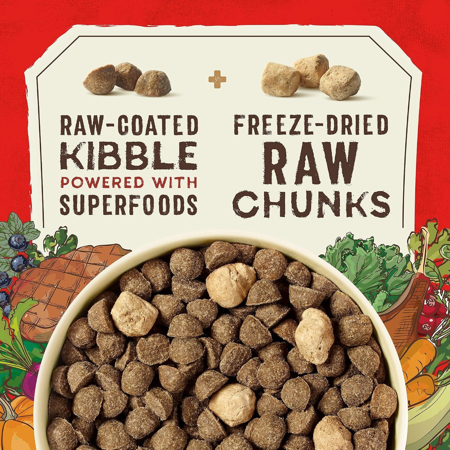 stella-chewys-superblends-raw-blend-wholesome-grains-grass-fed-beef-beef-liver-lamb-recipe-with-superfoods-3-25-lb-bag