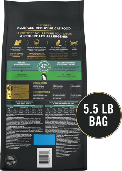 Purina Pro Plan Indoor Cat Food Liveclear Cat Allergen Reducing Turkey and Rice Formula - 5.5 Lb. Bag10