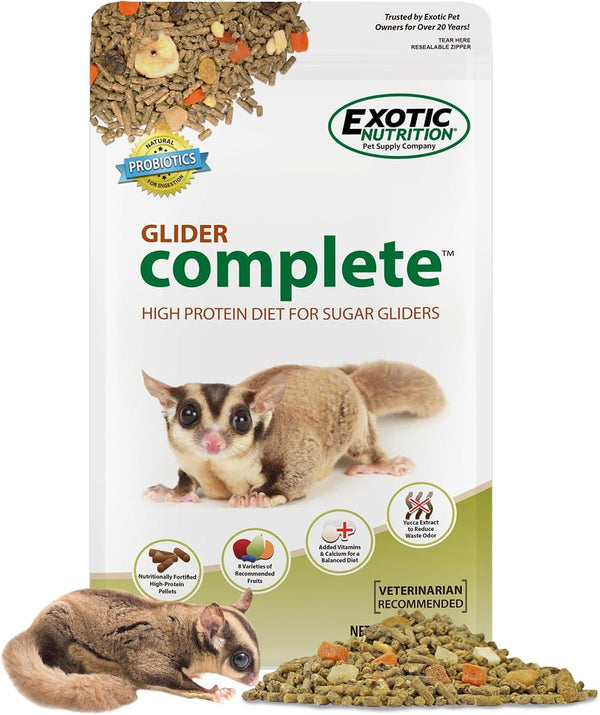 Glider Complete - Healthy High Protein Nutritionally Complete Staple Diet Sugar Glider Food (2 Lb)10