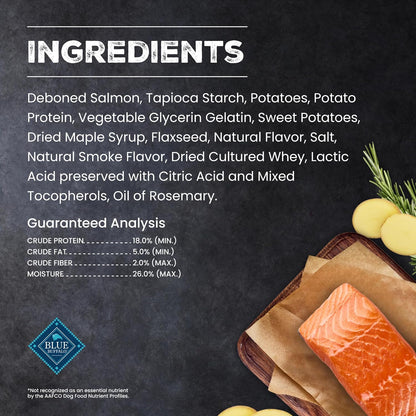 Blue Buffalo Wilderness Trail Treats Salmon Crunchy Dog Biscuits, Grain-Free & High-Protein, Bite-Sized Training Treats Made with Real Salmon & Natural Ingredients, 10-Oz Bag8
