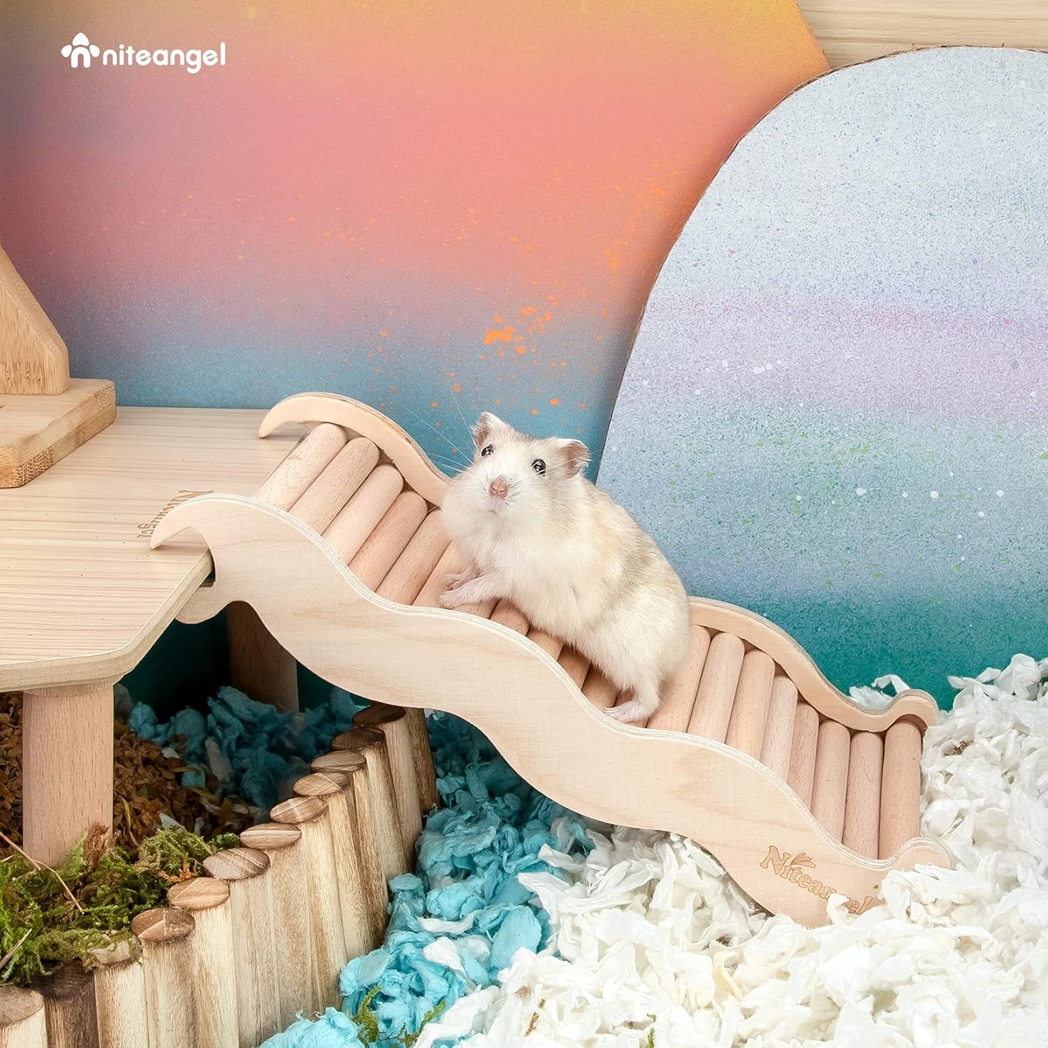 niteangel-hamster-climbing-ladder-bridge-8-26-x-3-7-x-1-1-inch-can-expand-habitat-span-explore-unlimited-new-fun-multi-use-habitat-decor-for-hamsters-gerbils-mice-and-small-animals