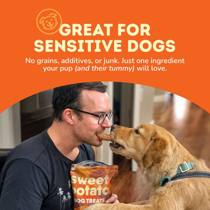 Davie'S Sweet Potato Dog Treats - Healthy, Natural Dog Chews, Low Fat, 1 Lb. Bag5