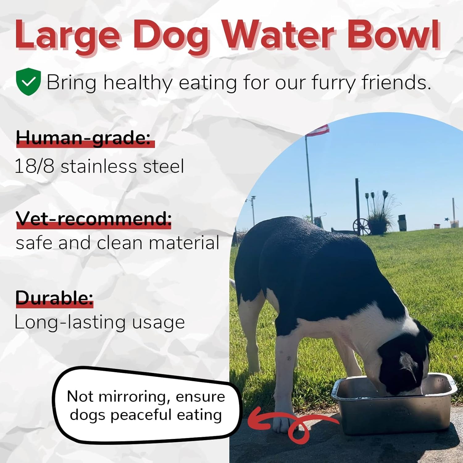 peday-1-2-gallon-large-dog-water-bowl-18-8-human-grade-stainless-steel-silver-classic