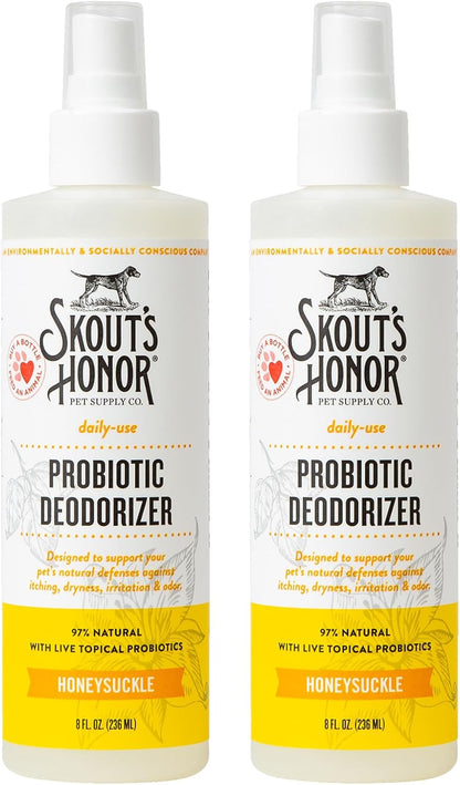 SKOUT'S HONOR Probiotic Dog Deodorizing Spray - Sunkissed Coconut, 8 Oz | Hydrating Daily-Use Formula with Avocado Oil and Omega-3S, Microbiome-Friendly, Paraben and Sulfate-Free17