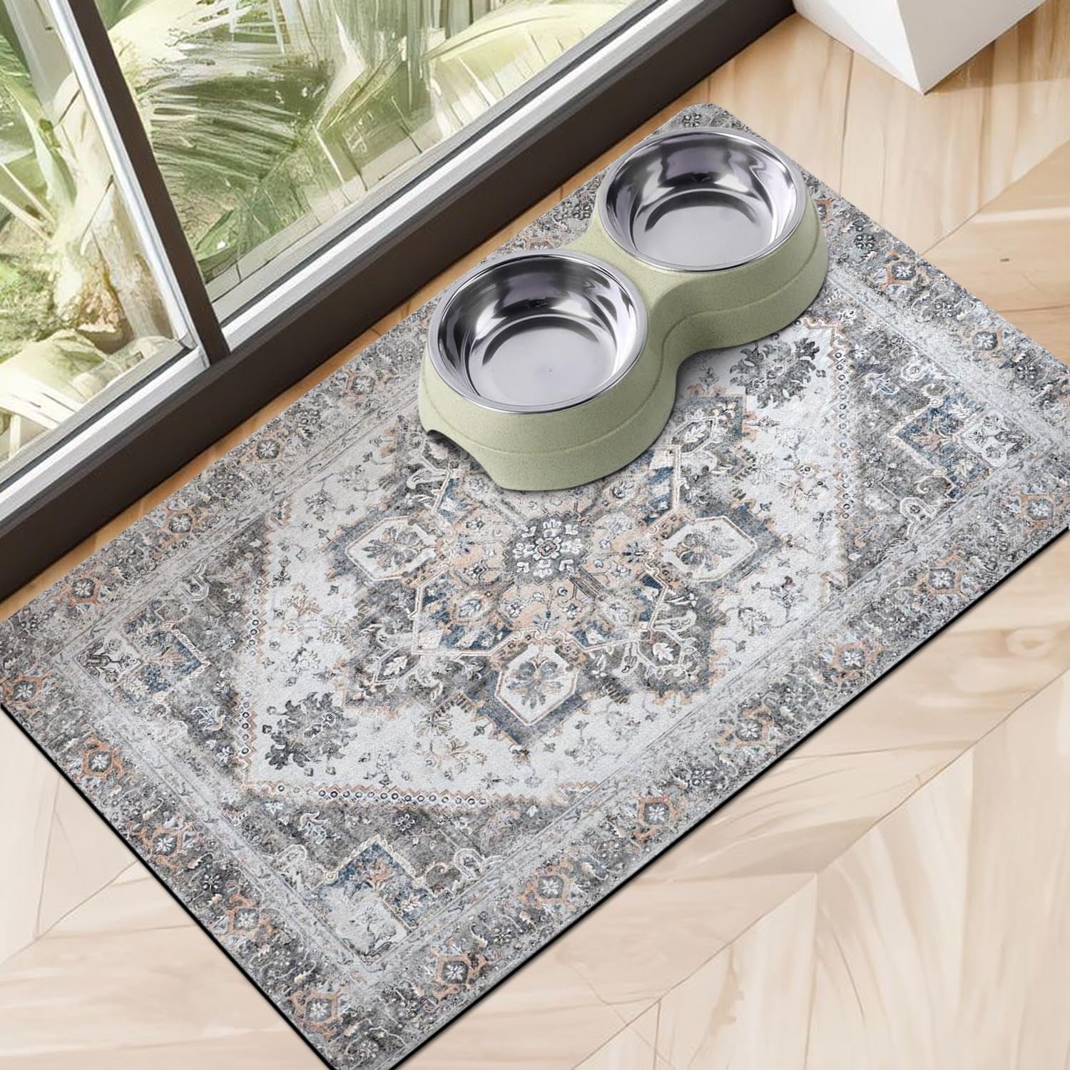dog-food-mats-for-floors-absorbent-pet-cat-food-mat-non-slip-dog-bowl-mats-for-food-and-water-eco-friendly-boho-dog-placemats-feeding-mat-pet-supplies