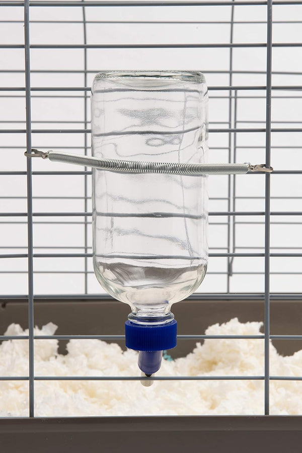 Lixit Glass Water Bottles for Small Animals and Birds (16Oz), Clear (COMINHKR016337)4