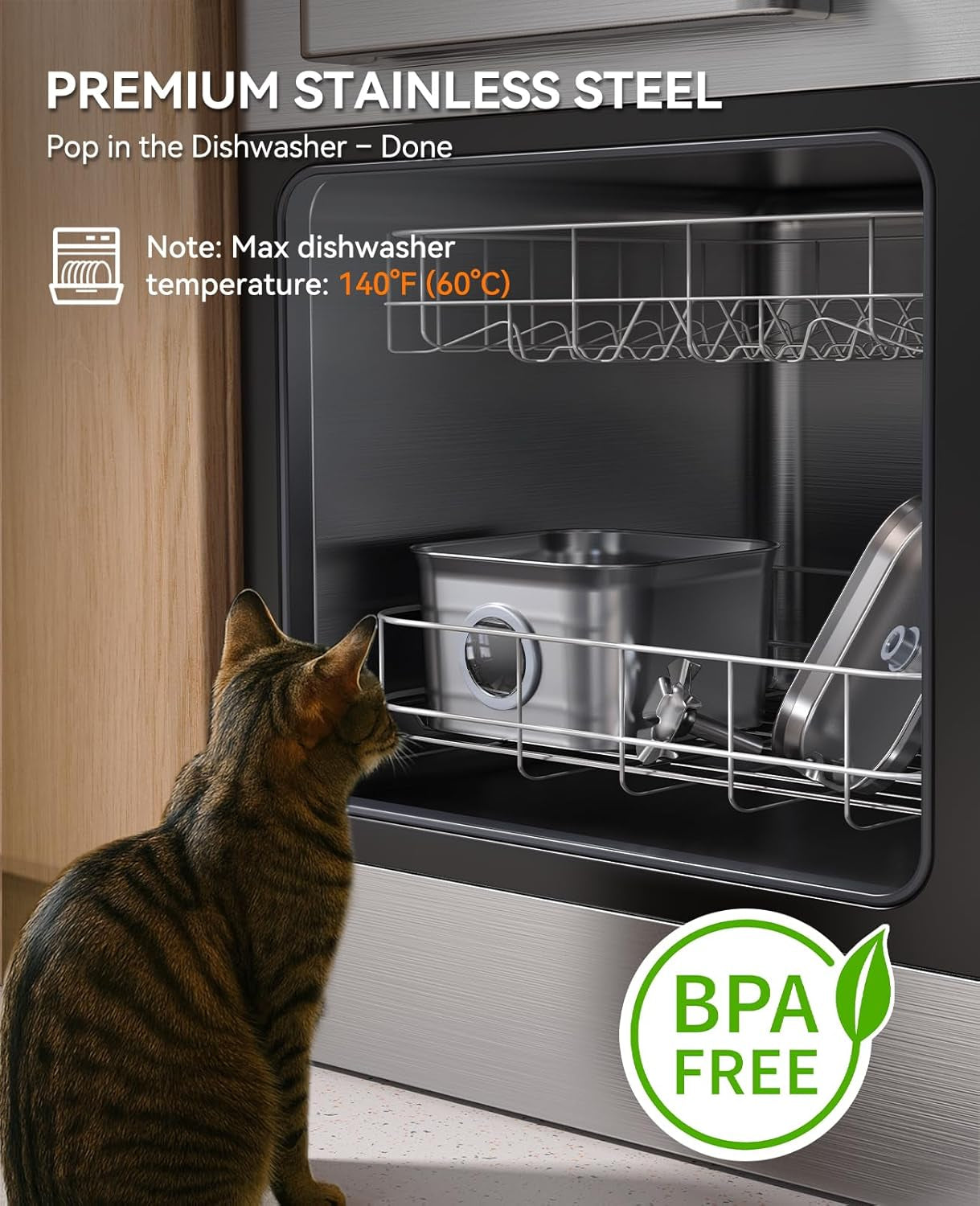 stainless-steel-cat-water-fountain-2-8l-with-20db-ultra-quiet-pump-ideal-for-timid-pets-led-water-level-window-dishwasher-safe-24-7-circulation-includes-3-replacement-filters