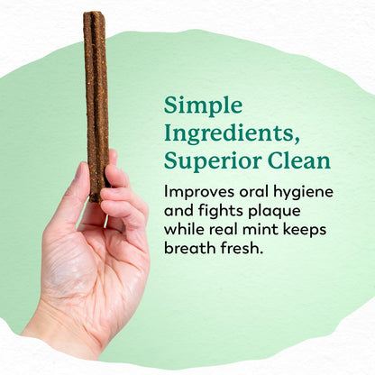 Dr. Harvey'S Holistix Dental Chews for Dogs for Fresh Breath (24 Sticks) | Mint, Sweet Potato, Dried Kelp & Oyster Shells - Supports Teeth Cleaning4