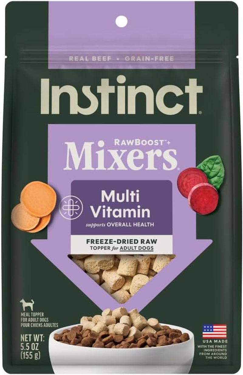 instinct-freeze-dried-mixers-dog-food-toppers-gut-health-5-5-oz-bag
