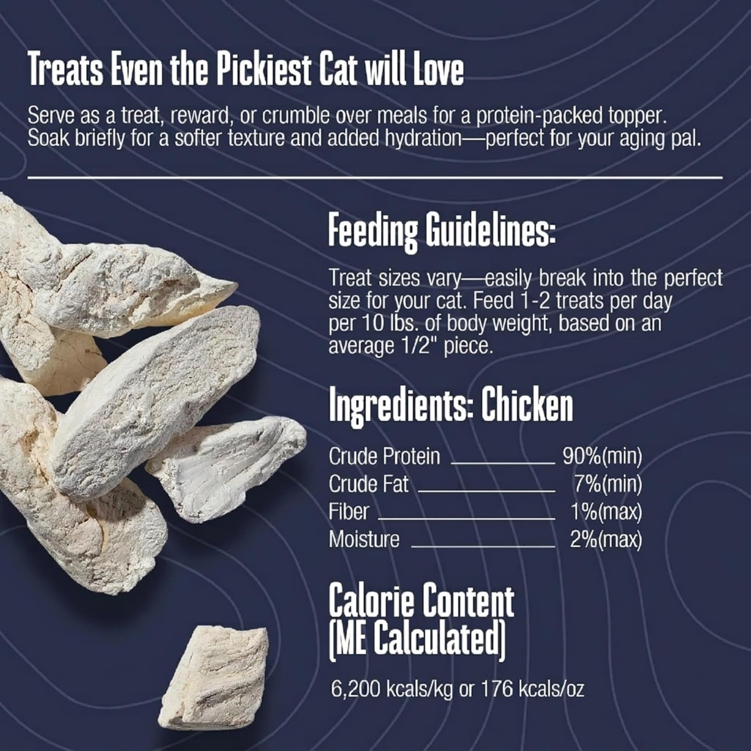 whole-life-cat-just-one-chicken-freeze-dried-cat-treats-human-grade-high-protein-food-healthy-training-snacks-freeze-dried-chicken-food-toppers-usa-made-natural-treats-4-oz-pack-of-1