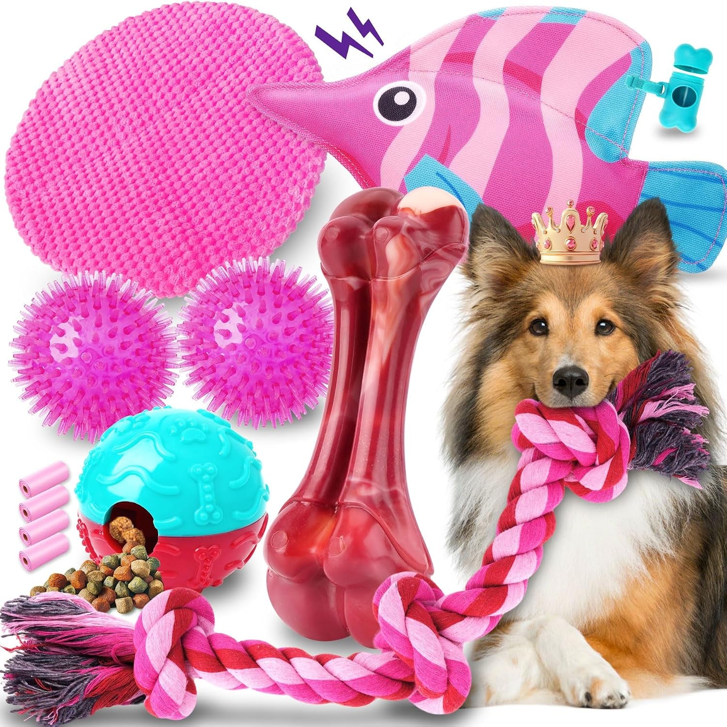 zeaxuie-12-pack-heavy-duty-various-dog-chew-toys-pack-for-aggressive-chewers-includes-large-rope-toy-squeaky-toys-indestructible-chew-bone-for-medium-large-x-large-breeds-dogs