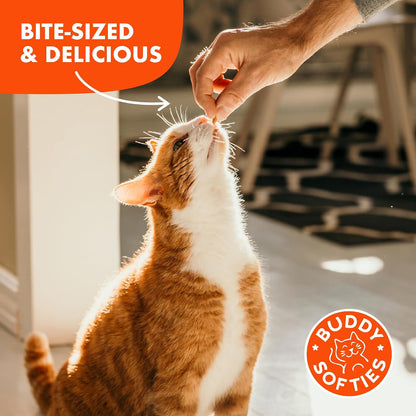 Buddy Biscuits Soft & Chewy Grain Free Cat Treats, Tuna, 3 Oz. Pouch4