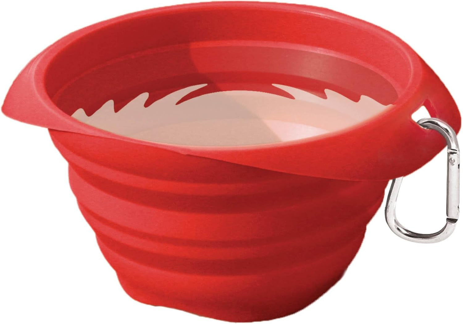 kurgo-collaps-a-bowl-barn-red-collapsible-travel-dog-bowl-holds-up-to-24oz-food-grade-silicone-pvc-bpa-free-dishwasher-safe-includes-carabiner-clip