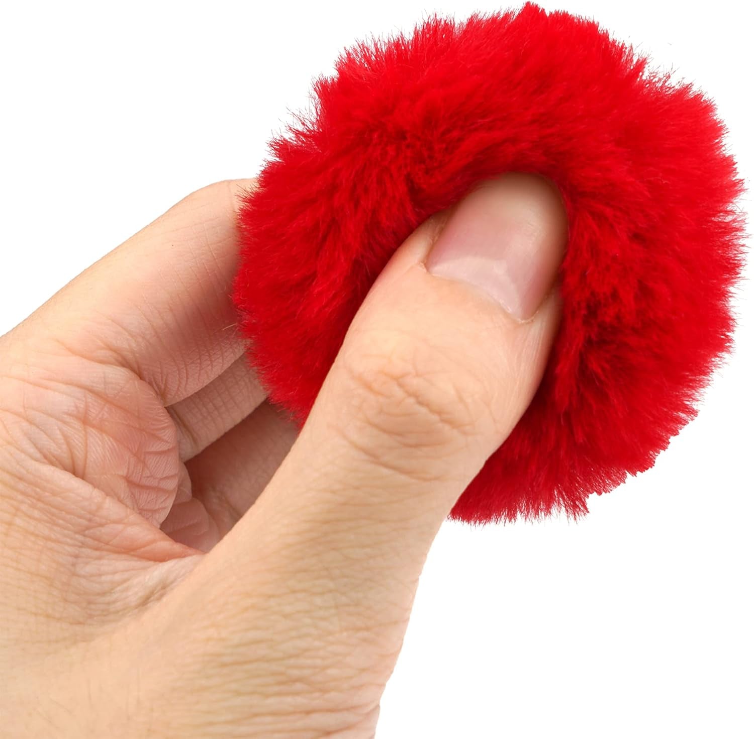 chiwava-24pcs-1-8-catnip-furry-cat-toys-ball-soft-pom-pom-balls-kitten-chasing-quiet-play-assorted-color