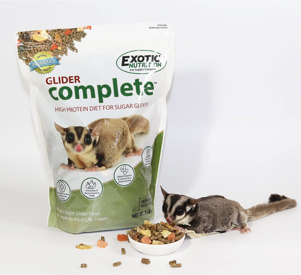 Glider Complete - Healthy High Protein Nutritionally Complete Staple Diet Sugar Glider Food (2 Lb)2