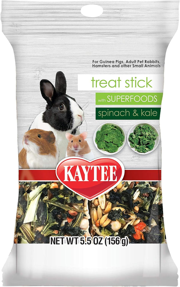 Kaytee Small Animal Treat Stick with Superfoods, Strawberry & Flax Seed, 5.5 Oz8
