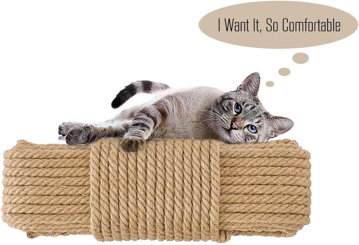 aoneky-natural-sisal-hemp-rope-for-cat-scratching-post-replacement-1-4-inch-refurbishment-cord-to-repair-cat-tree-tower-protect-furniture-66-ft
