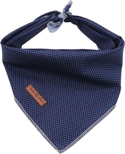 Lionet Paws Dog Bandana for Small Medium Large Dogs, Cat Kerchief Blue DOIT, Triangle Bibs Scarf for Girl or Boy1
