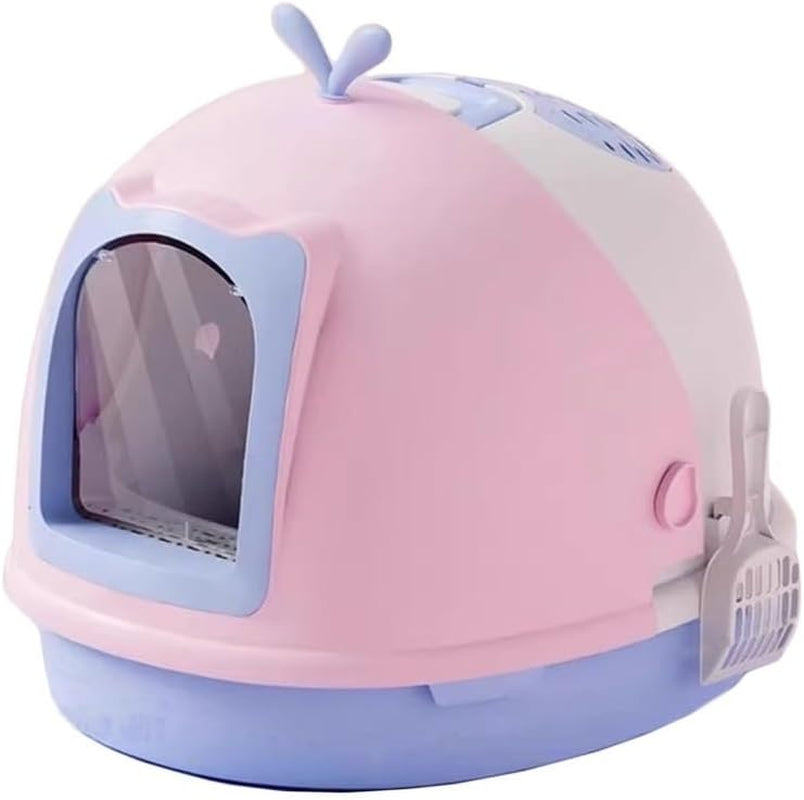 pet-supplies-covered-cat-litter-box-with-scoop-top-entry-anti-splash-design-forgray