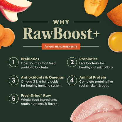 Instinct Rawboost Gut Health, Dry Dog Food + Freeze Dried, Chicken, 3.5 Lb.2