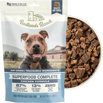 BADLANDS RANCH by Katherine Heigl – Superfood Complete Air-Dried Beef Dog Food – High Protein with Superfoods for Daily Wellness & Consistent Nutrition – 24 Oz21