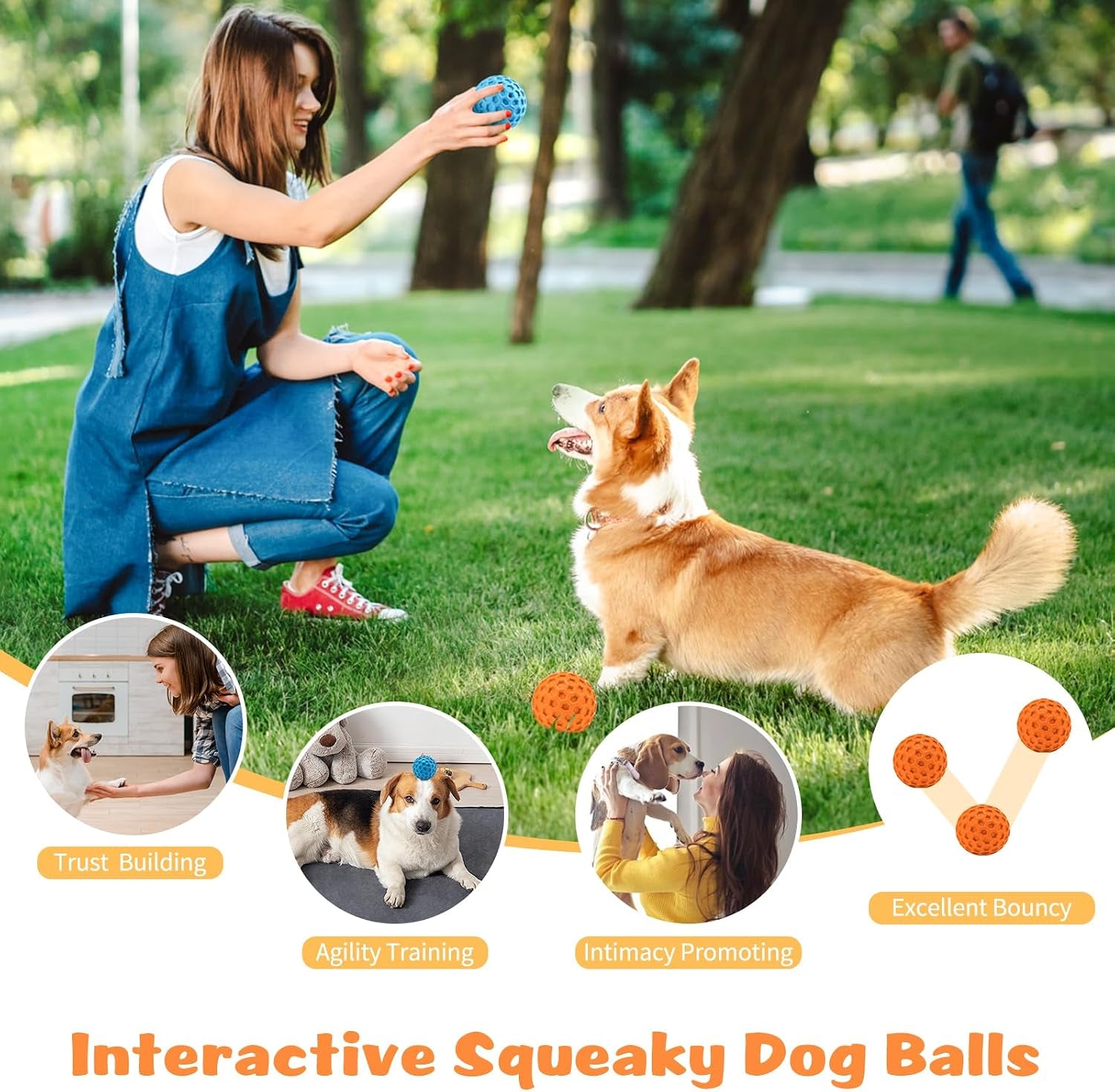 hippih-indestructible-squeaky-dog-toys-interactive-dog-balls-2-pack-chew-toys-for-aggressive-chewers-natural-rubber-puppy-toy-for-large-medium-dogs-tough-puppy-teething-toy-relieve-anxiety