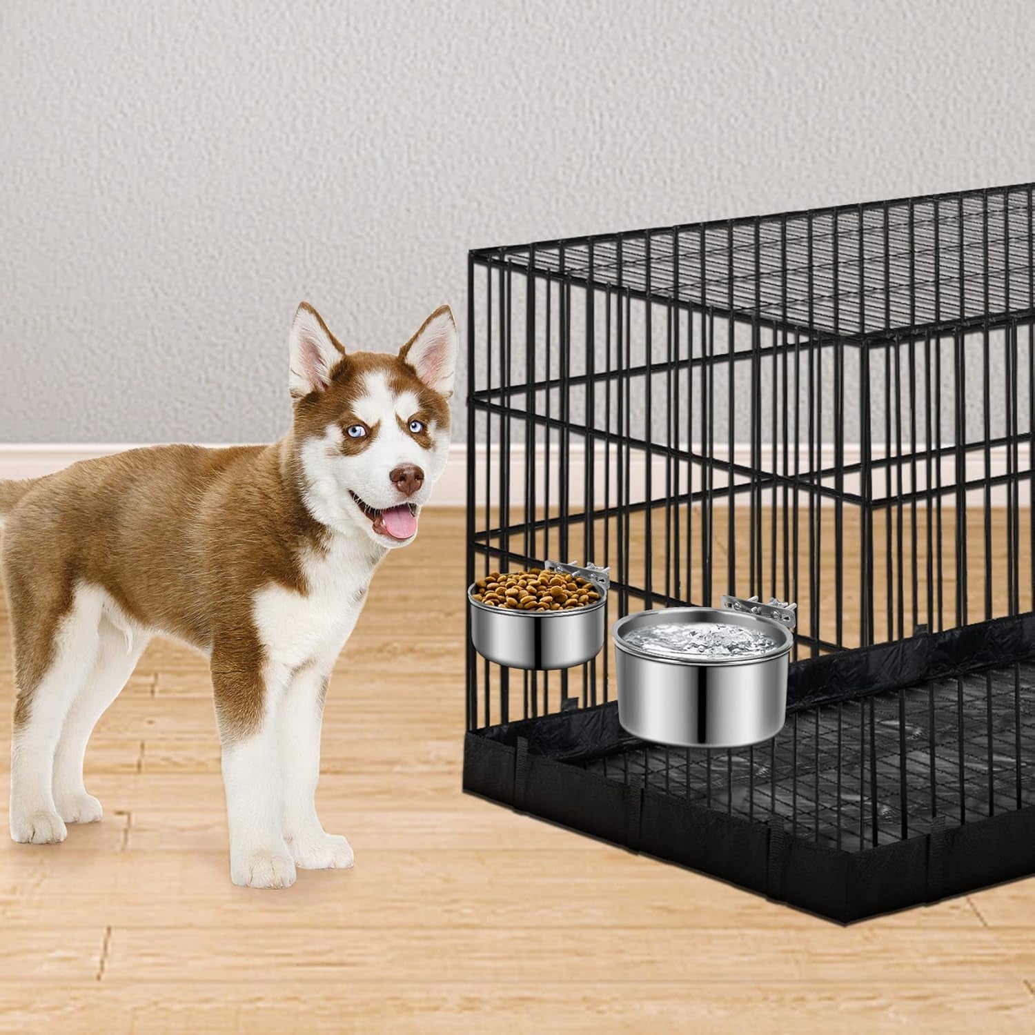 stainless-steel-dog-bowls-shineme-40oz-60oz-no-spill-dog-crate-water-and-food-bowls-with-hanging-hook-for-kennel-cage-and-more-7-0-x-3-7-6-2-x-2-5-feeder-dish-for-large-and-medium-dogs