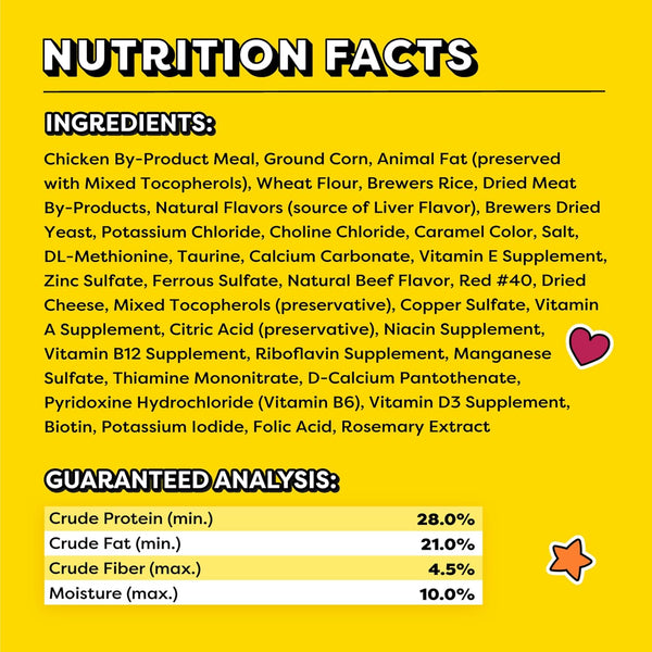 Temptations Mixups Crunchy and Soft Cat Treats, Cookout Flavor, 30 Oz | Chicken, Liver & Beef Flavors, under 2 Calories per Treat, 100% Complete & Balanced for Adult Cats, Resealable Stay-Fresh Tub6