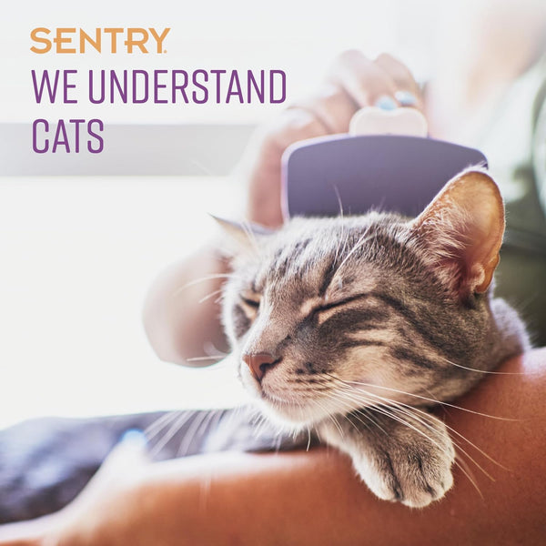 Sentry Calming Chews for Cats, Pheromone Stress Aid, 4Oz | Manages Stress; May Curb Destructive Behavior; Pheromone-Infused Daily Chew; Clinically Tested Calming Formula3
