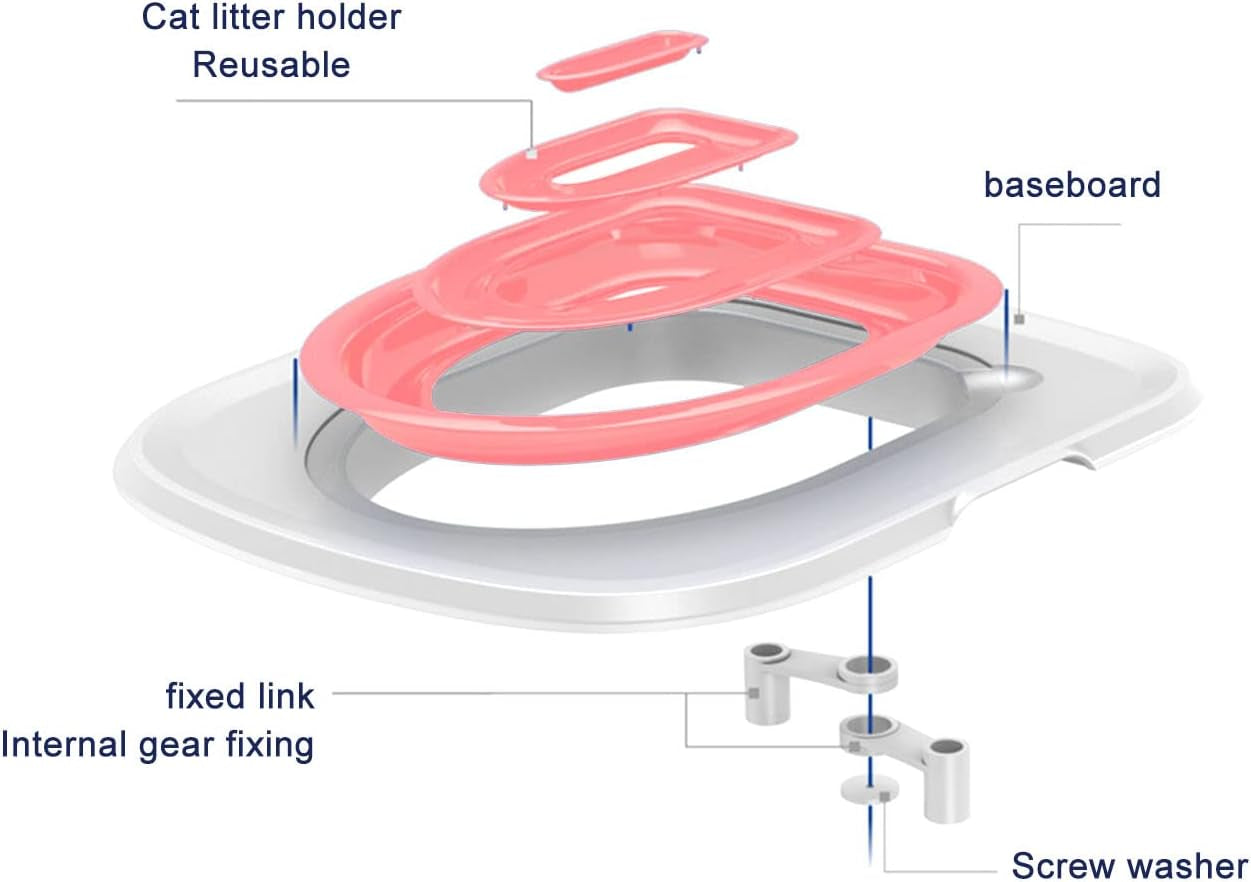 zerone-cat-toilet-training-kit-universal-removable-design-reusable-environmentally-friendly-cat-toilet-trainer-for-pet-cleaning-white-tray-1-pink-inner-support