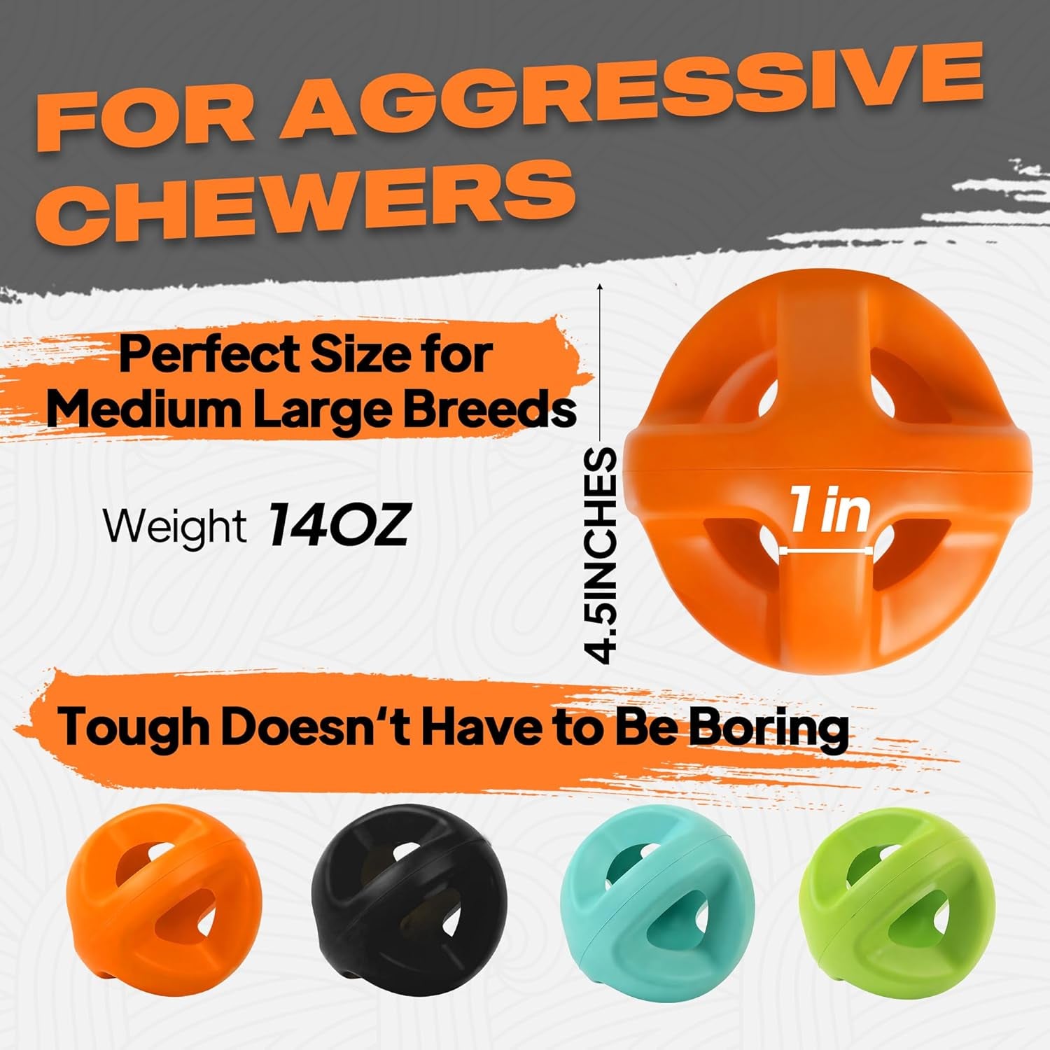 fida-natural-rubber-dog-balls-for-aggressive-chewers-durable-dog-chew-toys-for-large-dogs-interactive-fetch-tug-of-war-toys-for-medium-large-breed-non-toxic-dish-washable-4-5-4-5