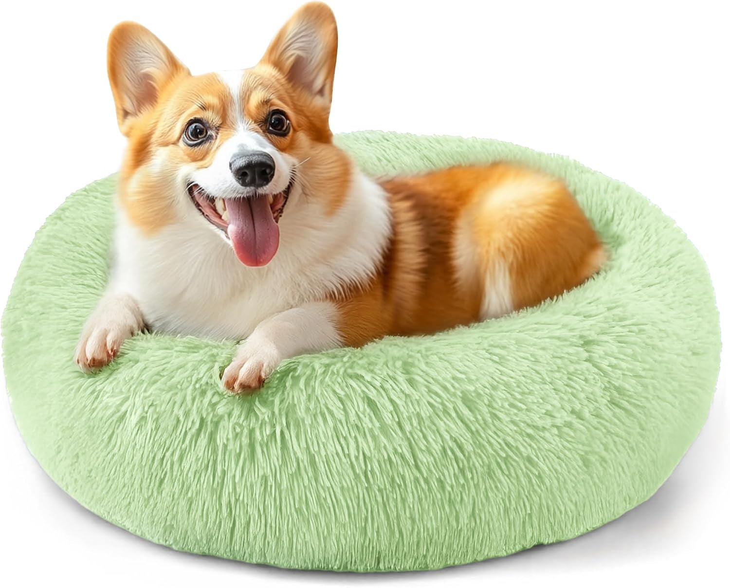 hoewina-dog-cat-bed-for-indoor-cats-20in-calming-donut-bed-for-puppy-and-kitten-washable-round-fluffy-pet-bed-for-small-medium-dogs-and-cats-light-grey