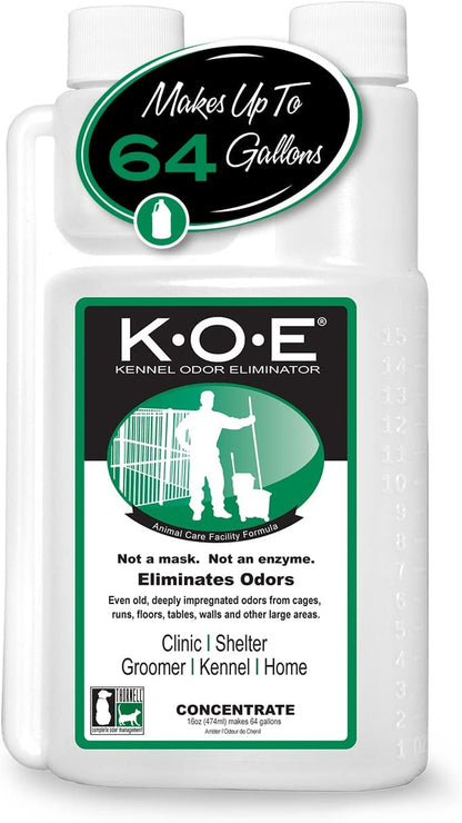 Odorcide K.O.E. Fresh Scent Odor Eliminator Concentrate – for Strong Odor on Cages, Floor, & More – Non-Enzymatic for Home & Dog Kennel – Home & Pet Supplies (1 Gal)13