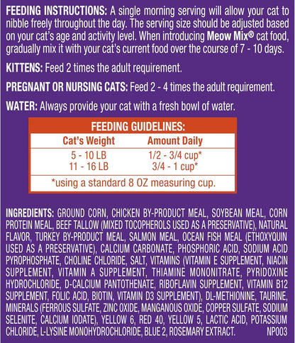 Meow Mix Original Choice Dry Cat Food, 6.3 Pound Bag5