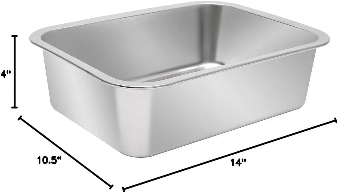 kichwit-1-8-gallons-large-dog-bowl-stainless-steel-pan-food-grade-dishwasher-safe
