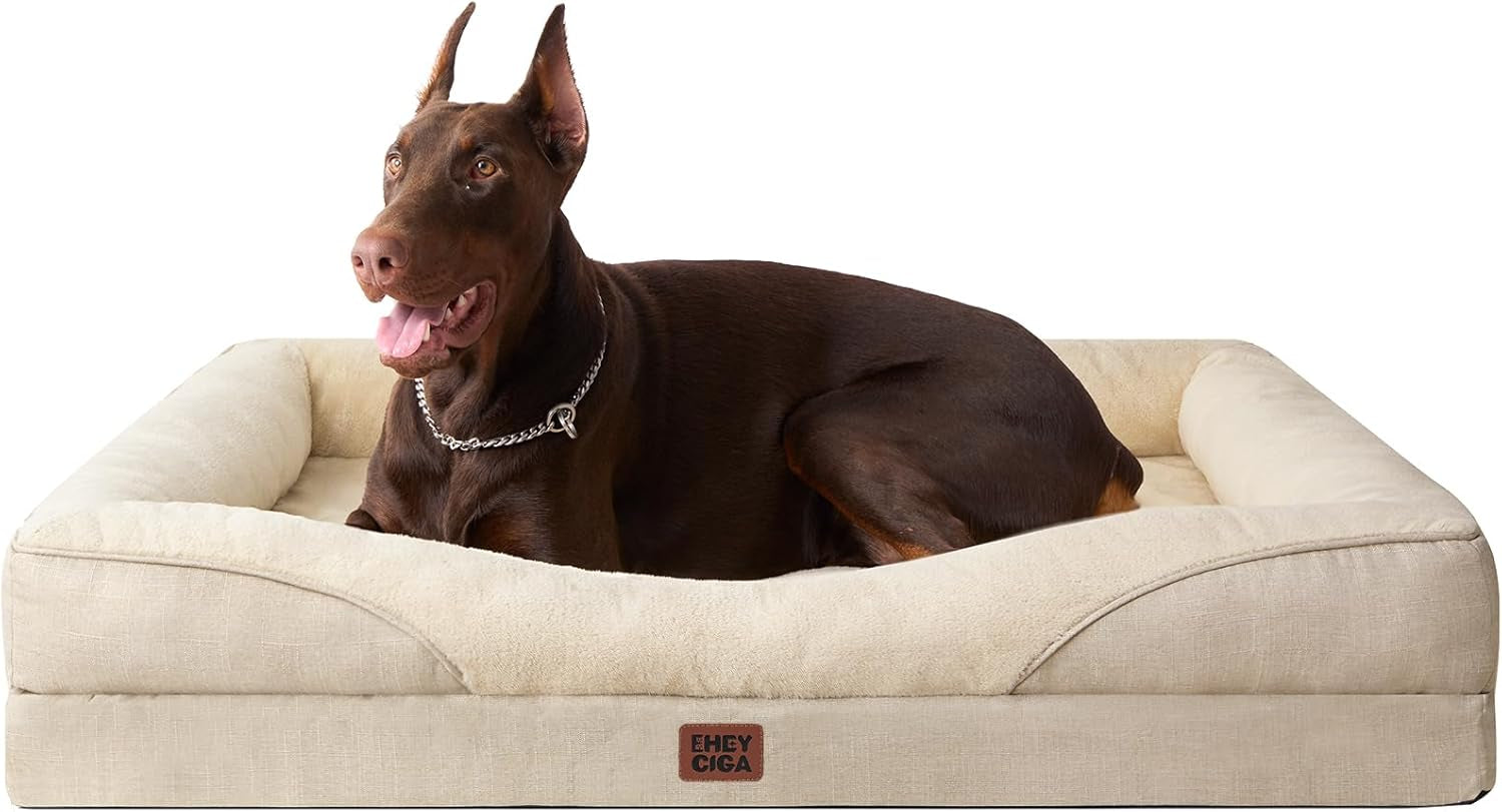 eheyciga-orthopedic-xl-dog-bed-for-large-sized-dog-42x30-inch-extra-large-memory-foam-dog-couch-bed-with-sides-waterproof-liner-washable-removable-cover-bolster-pet-sofa-grey