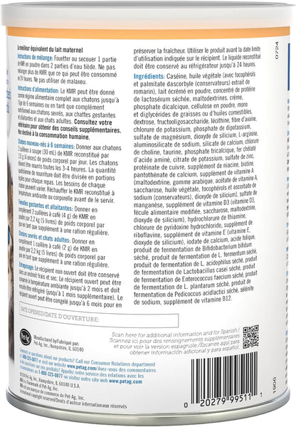 Pet-Ag KMR Kitten Milk Replacer Powder - 12 Oz - Powdered Kitten Formula with Prebiotics, Probiotics & Vitamins for Kittens Newborn to Six Weeks Old - Easy to Digest8