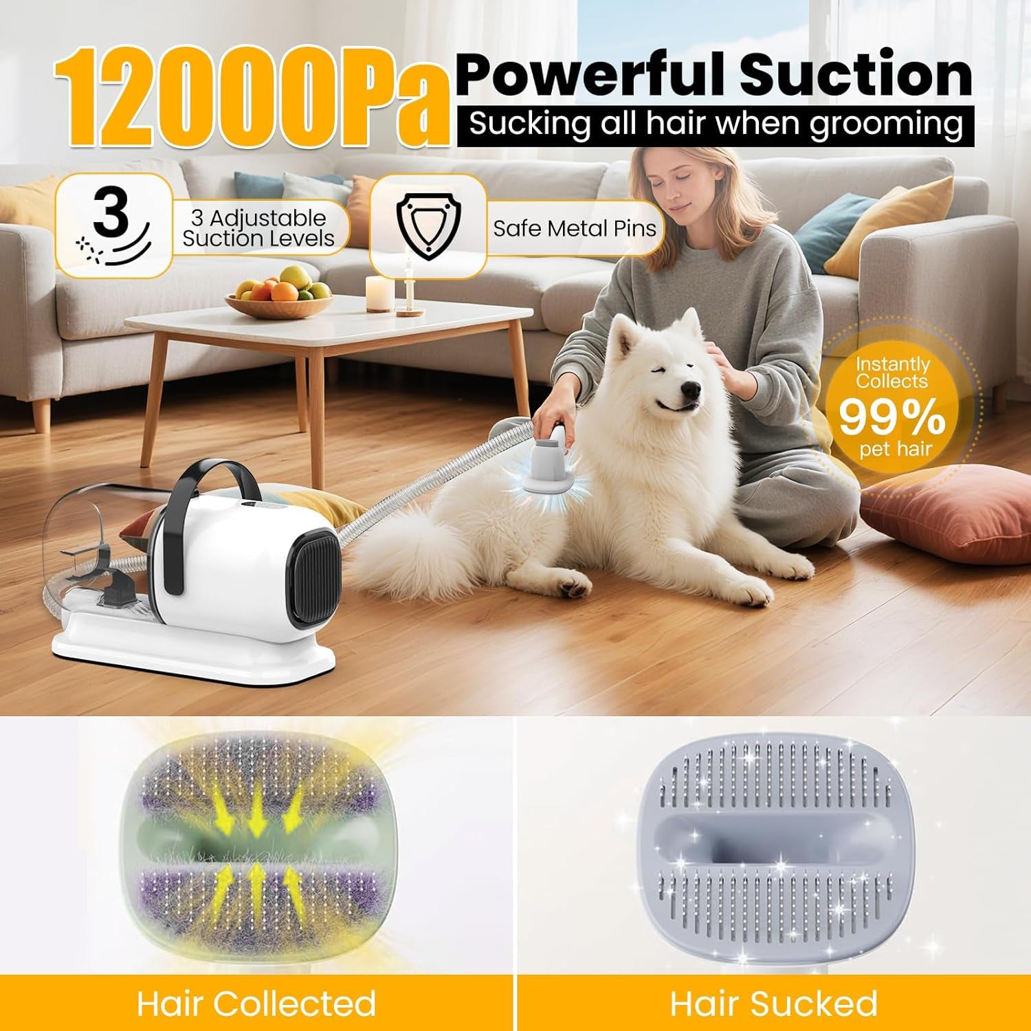 fixr-dog-grooming-vacuum-all-in-one-pet-grooming-kit-with-hair-clipper-shedding-brush-low-noise-12-000pa-dog-hair-remover-vacuum-pet-groomer-set-with-cleaning-brushes-pg01